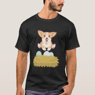 Camiseta cão no ovo