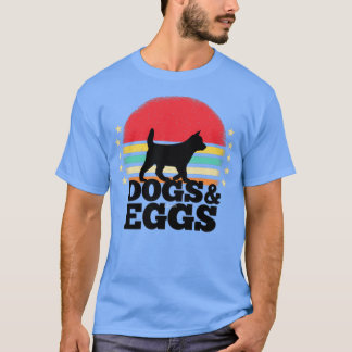 Camiseta cão no ovo 242
