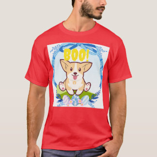 Camiseta cão no ovo 256