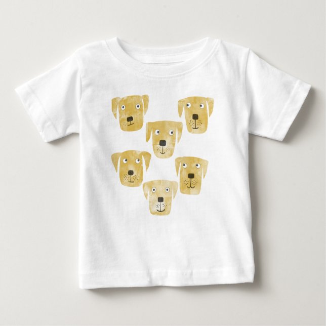 Camiseta Cão-Ouro Labrador Retriever (Frente)