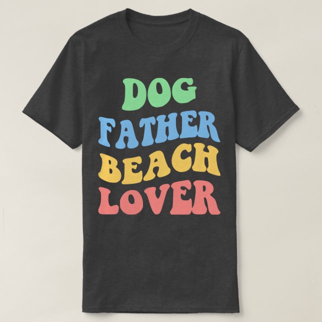 Camiseta Cão Padre Beach Lover IV (Frente do Design)
