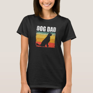 Camiseta Cão Pai Cão Cachorro Ouro Cachorro Cachorro Cachor