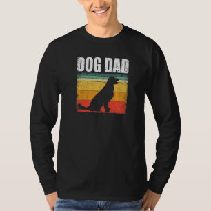 Camiseta Cão Pai Cão Cachorro Ouro Cachorro Cachorro Cachor