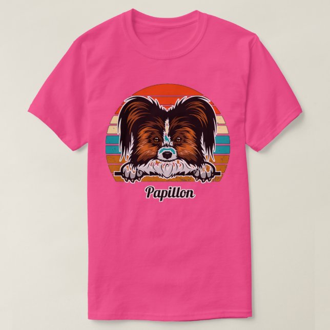 Camiseta cão-papão giro (Frente do Design)
