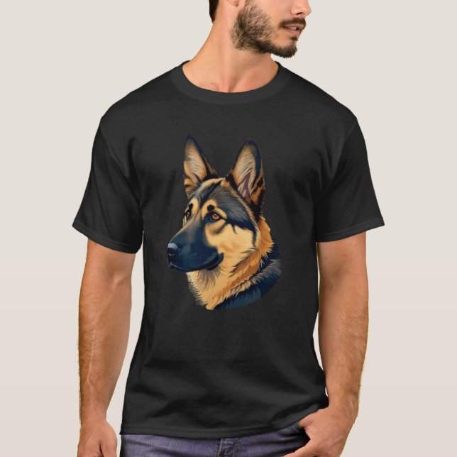 CAMISETA CÃO PASTOR (Frente)