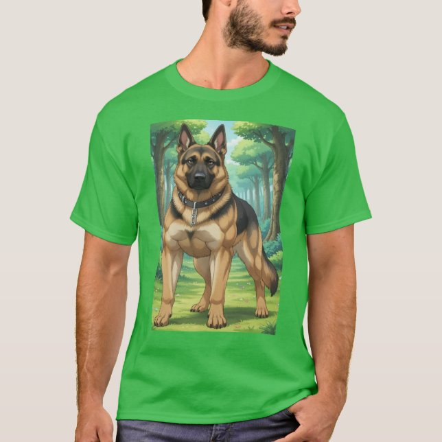 CAMISETA CÃO PASTOR (Frente)