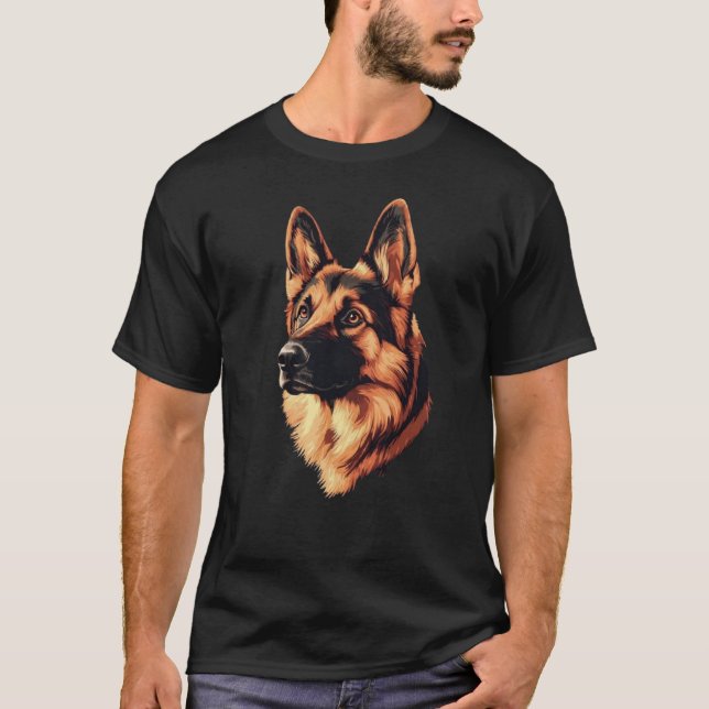 CAMISETA CÃO PASTOR (Frente)