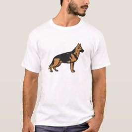 Camiseta Cão Pastor Alemão