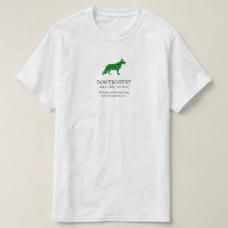 Camiseta Cão Pastor Alemão Dogtrovert