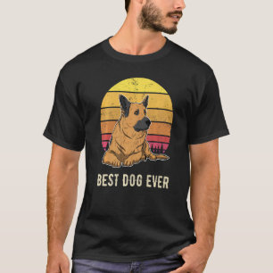 Camiseta Cão Pastor Alemão Gsd Pôr do Sol 6