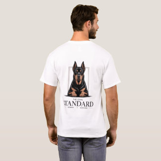 Camiseta Cão Pastor Alemão Luxuoso Arte de Cachorro