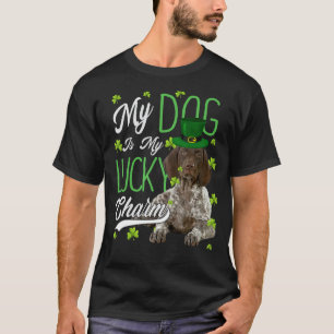 Camiseta Cão Pastor Alemão Meu Cachorro é Meu Amuleto da S
