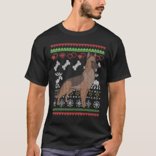Camiseta Cão Pastor Alemão Papai Noel Natal Feio Pat
