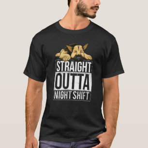 Camiseta Cão Pastor Alemão Raça De Cachorro Gsd 17