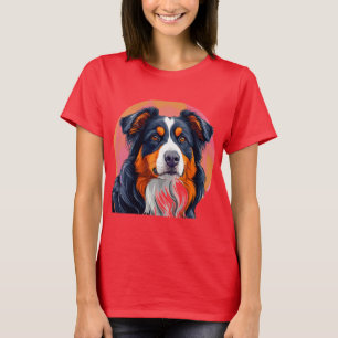 Camiseta cão pastor australiano