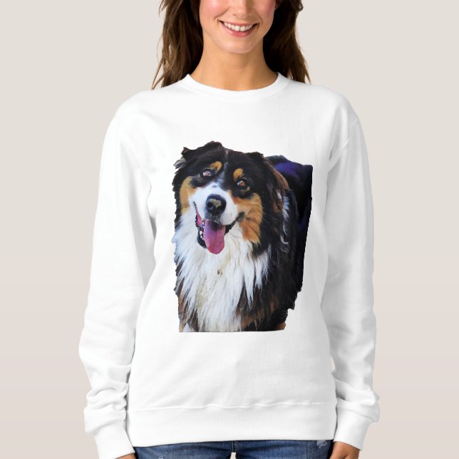 Camiseta Cão - Pastor australiano (Frente)