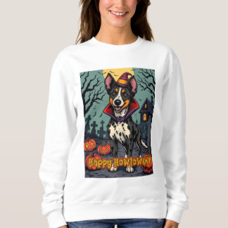 Camiseta Cão Pastor Australiano Feliz Howloween