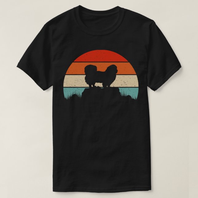 Camiseta Cão Pekingese (Frente do Design)