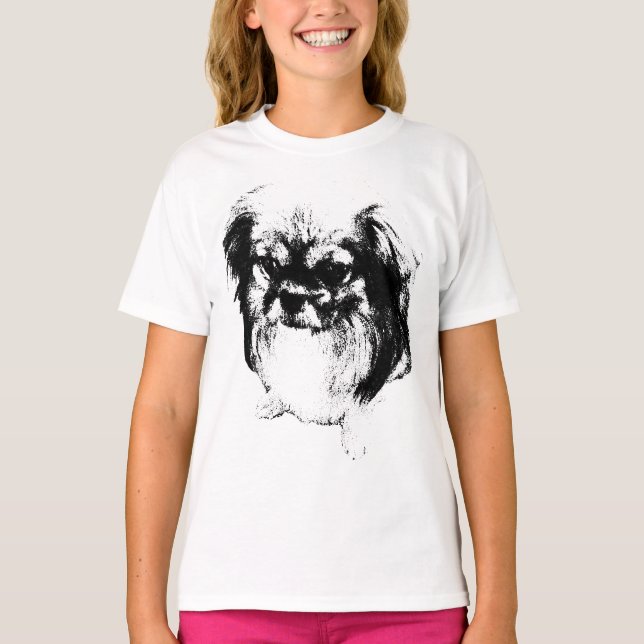 Camiseta Cão Pequeno, Grande Atitude (Frente)