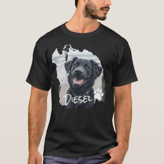 Camiseta Cão Personalizado - Gráfico com Dificuldade