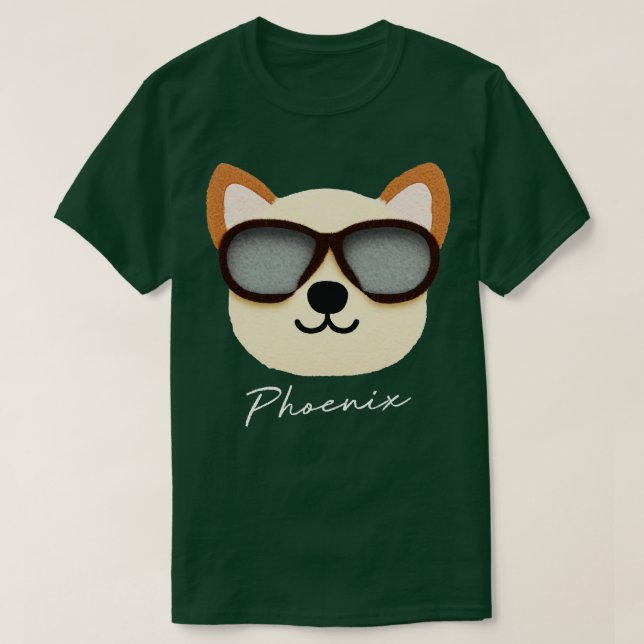 Camiseta Cão Phoenix (Frente do Design)