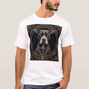 Camiseta Cão Pitbull