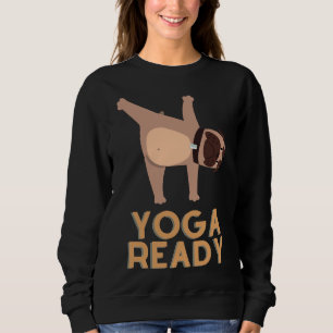 Camiseta Cão Pronto para Yoga