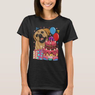 Camiseta Cão Proprietário do Aniversário de criança Cachorr