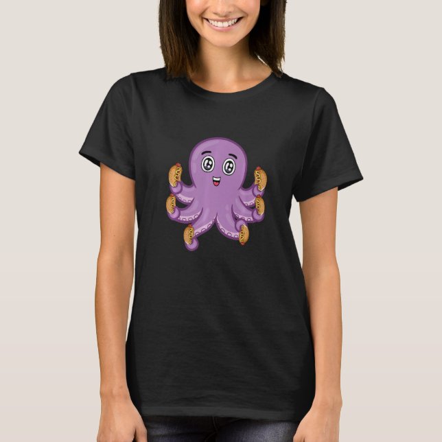 Camiseta Cão Quente de Octopus Cugado (Frente)