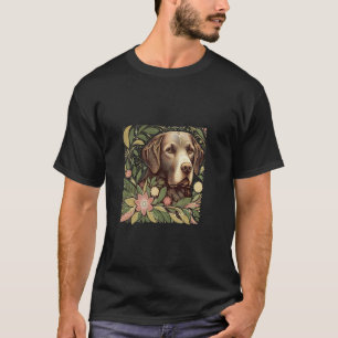 Camiseta Cão Retriever da Baía de Chesapeake Ilustração Bot