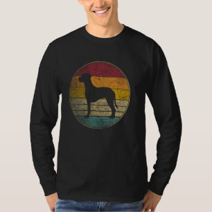 Camiseta Cão Rhodesian Ridgeback -Vintage Distressed Retro