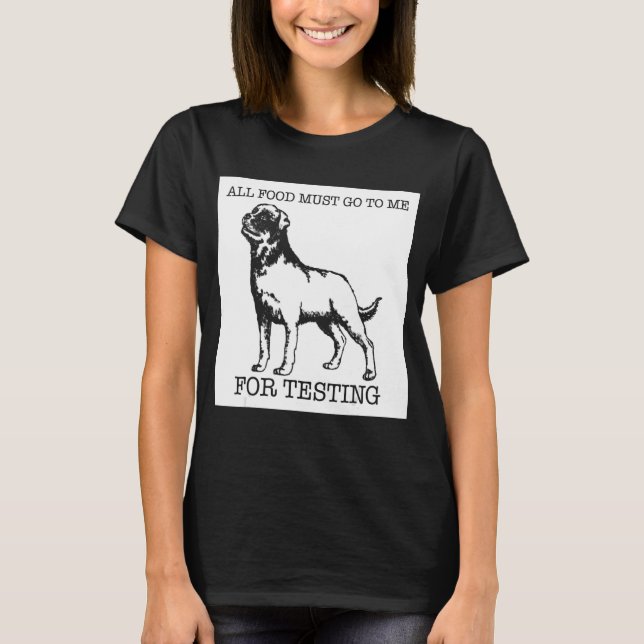 Camiseta cão rottweiler (Frente)