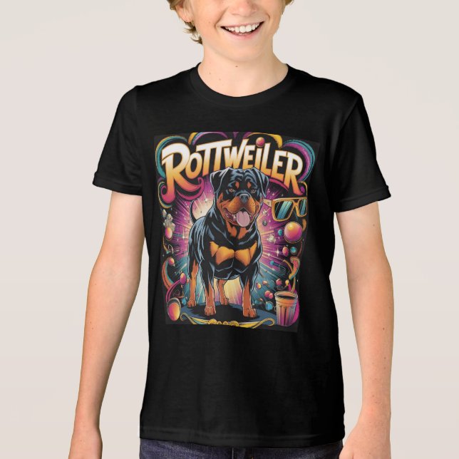 Camiseta Cão Rottweiler (Frente)