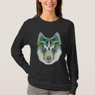 Camiseta Cão rouco Ilustração