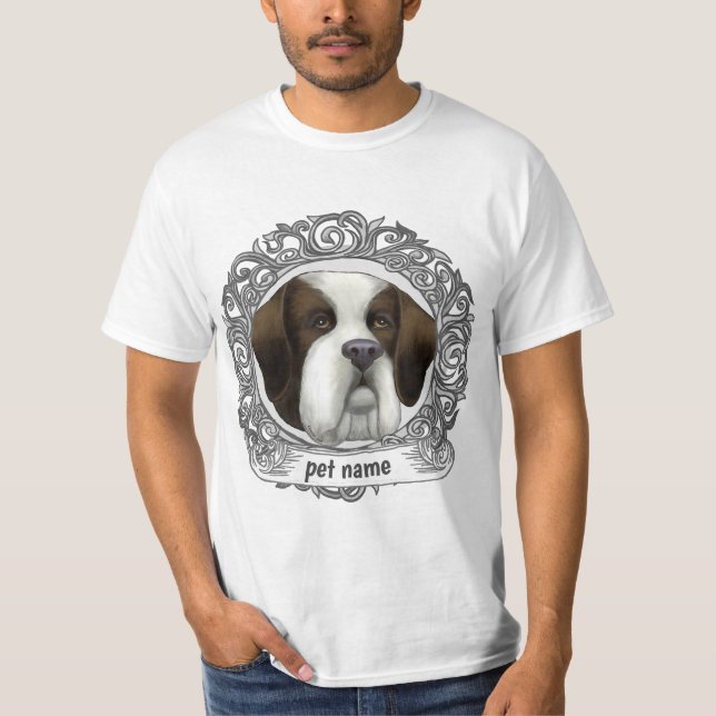 Camiseta Cão São Bernardo (Frente)