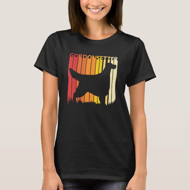 Camiseta Cão Setter Gordon (Frente)