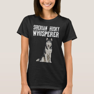 Camiseta Cão Siberian Husky Wisperer