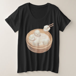 Camiseta Cão Sorriso - Delícia de Xiao Long Bao