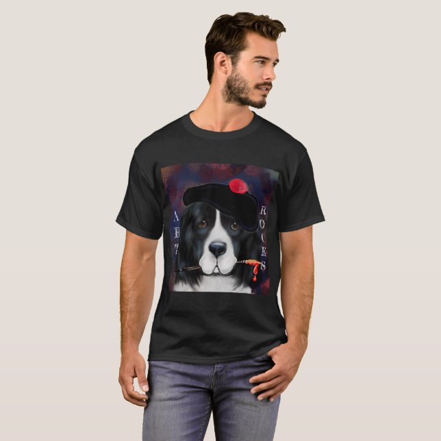 Camiseta Cão Terra Nova (Frente Completa)