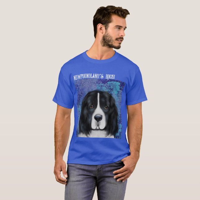Camiseta Cão Terra Nova (Frente Completa)
