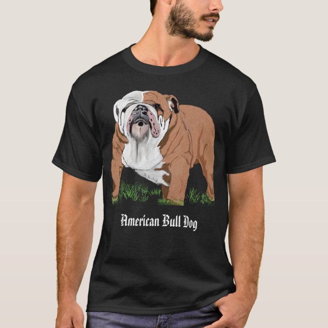 Camiseta Cão-Touro Americano (Frente)
