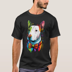 Camiseta Cão-Touro-Tambor-Cujo Cachorro é Bull Terrier 2