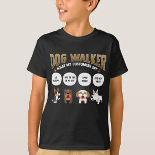 Camiseta Cão Walker Engraçado Cachorro Caminhando Pet Sit