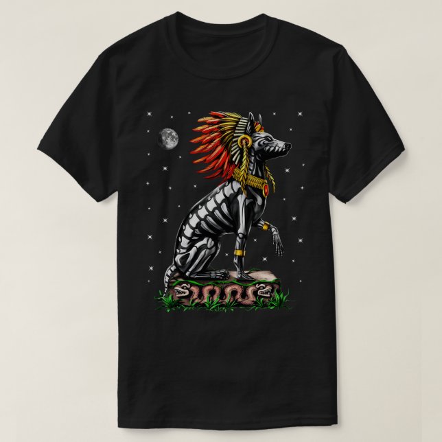 Camiseta Cão Xolo Aztec (Frente do Design)