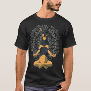 Camiseta Cão Yoga Australian Kelpie _1