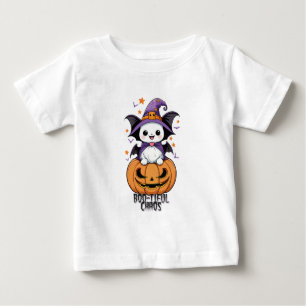 Camiseta Caos Bonitos Morcegos, Chapéus e Abóboras