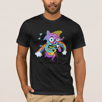 Camiseta Caos de Cartoons Urbanos - Caractere de Estilo de