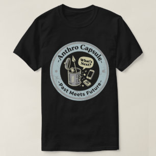 Camiseta Caos de Viagem no Tempo na Tecnologia de Cápsula A