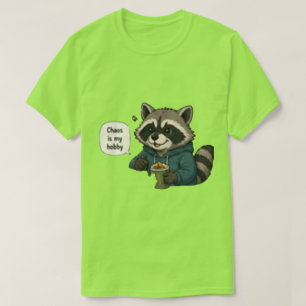 Camiseta Caos é Meu Hobby – Citação Engraçada e Ousada
