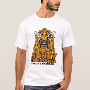 Camiseta Caos Operacional de Mel e Cascatas